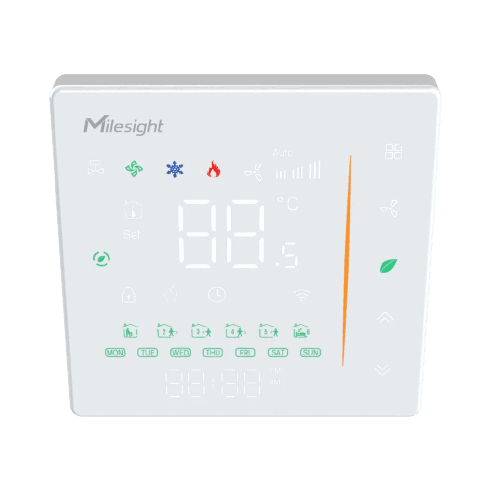 Milesight WT301 - Termostato LoRaWAN con relé para fan coil (On/Off) - Imagen 5