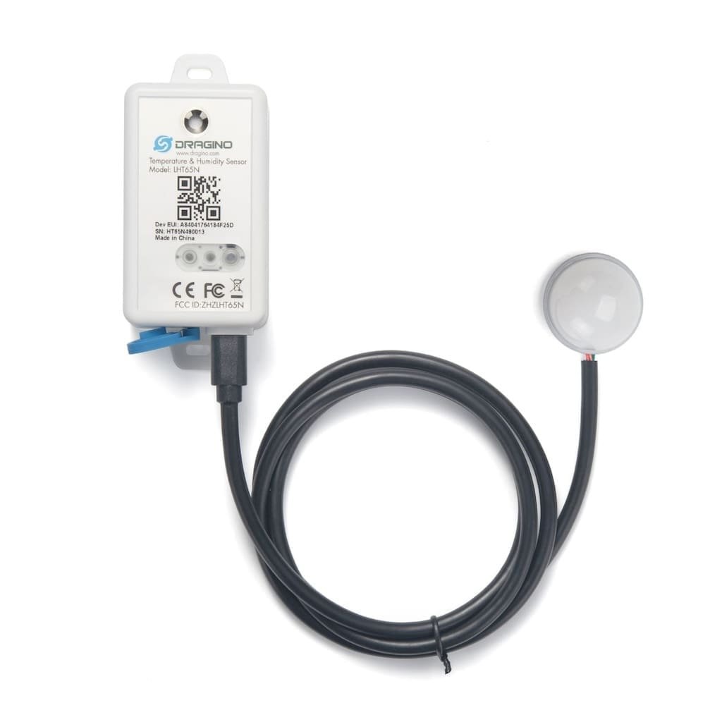 Dragino LHT65N‑E5 – Sensor LoRaWAN temperatura, humedad y luz - Imagen 3