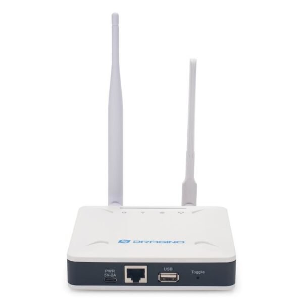 Dragino LPS8v2‑EC25‑E – Gateway LoRaWAN con servidor y 4G LTE - Imagen 2