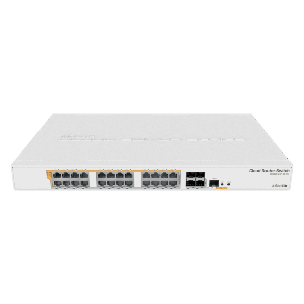 MikroTik CRS328‑24P‑4S+RM – Switch gestionado con 24 puertos PoE+ y 4 SFP+ - Imagen 2