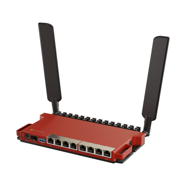 Mikrotik L009UiGS‑2HaxD‑IN – Router WiFi 6 con 8 puertos Gigabit, SFP y PoE - Imagen 3