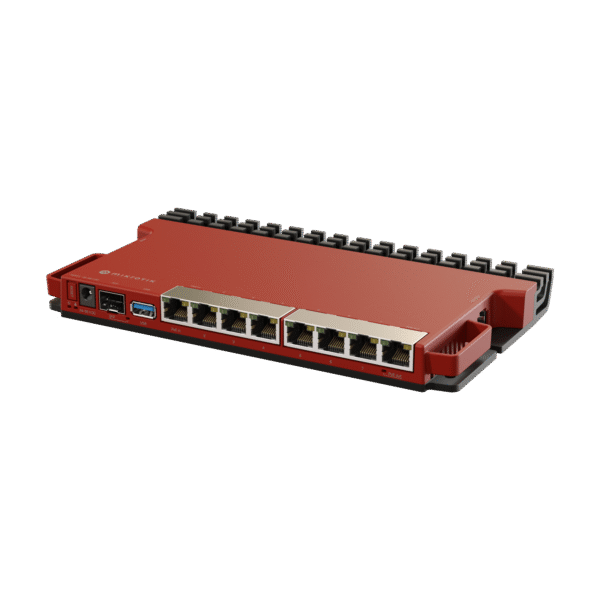 MikroTik L009UiGS‑RM – Mini router Gigabit con SFP y carcasa metálica - Imagen 3