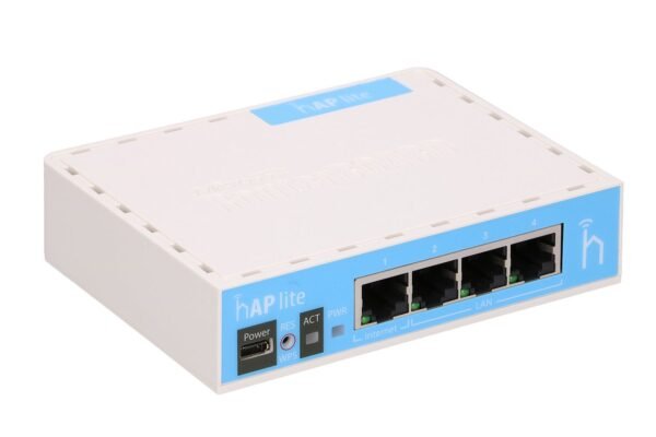 MikroTik hAP lite (RB941-2nD) - Router WiFi 2,4GHz, 4x RJ45 100Mb/s - Imagen 5