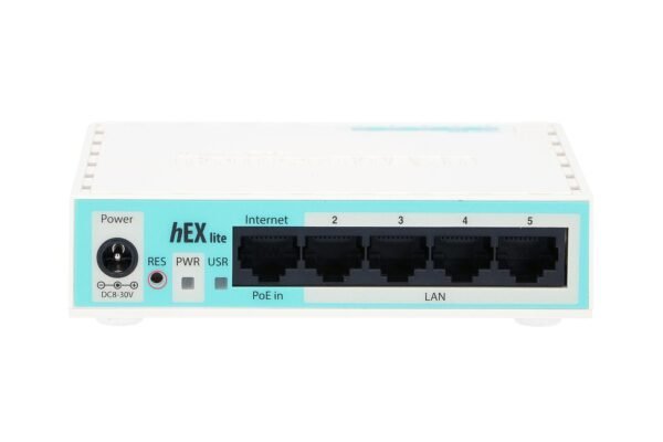 MikroTik hEX lite (RB750r2) - Router 5x RJ45 100Mb/s
