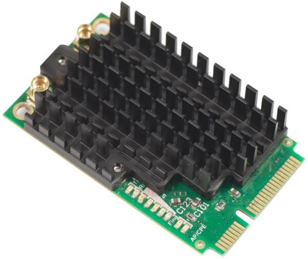 MikroTik R11e-2HPnD - Módulo 2,4GHz, 2x MMCX, 1000mW miniPCI-e