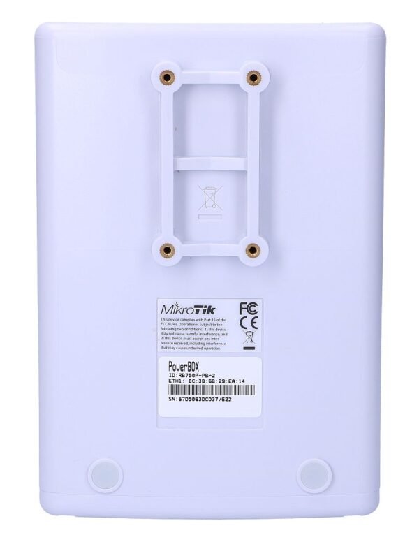 MikroTik PowerBox (RB750P-PBr2) - Router 5x RJ45 100Mb/s - Imagen 2