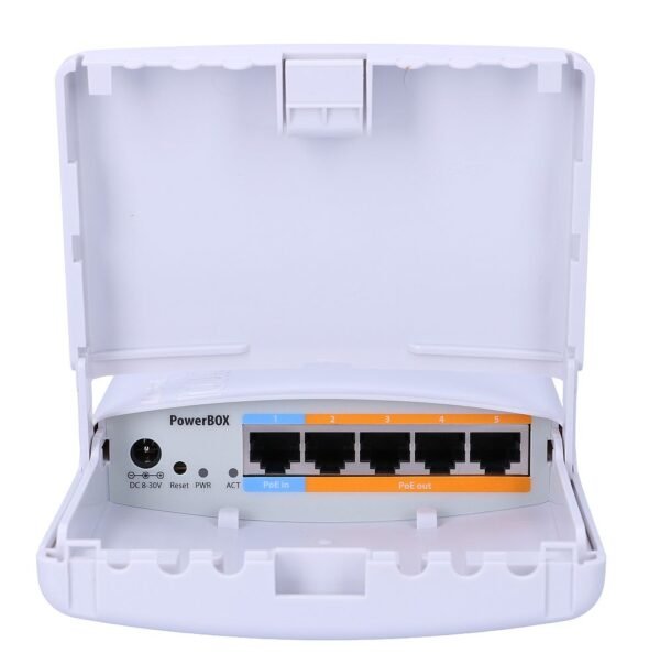 MikroTik PowerBox (RB750P-PBr2) - Router 5x RJ45 100Mb/s - Imagen 3