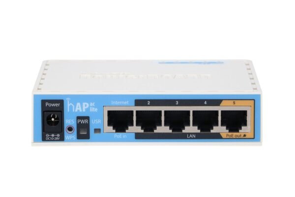 MikroTik hAP ac lite WiFi (RB952Ui-5ac2nD) - Router WiFi Dual Band, 5x RJ45 100Mb/s