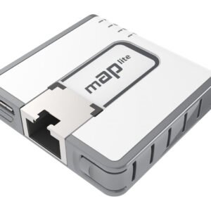 MikroTik mAP lite (RBmAPL-2nD) - Mini Router WiFi 2x2 MIMO, 2,4GHz, 1x RJ45 100Mb/s