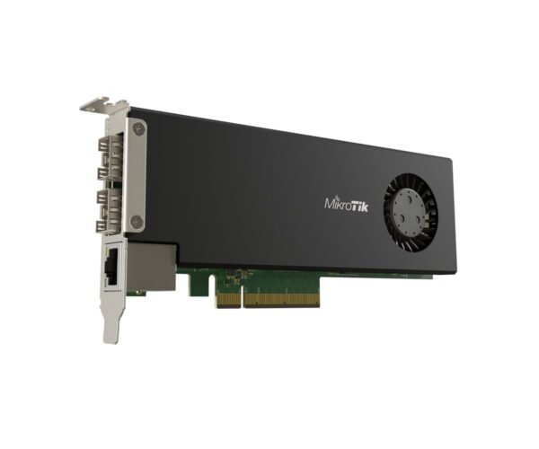MikroTik CCR2004-1G-2XS-PCIe - Tarjeta PCIe 2x SFP28, 1x RJ45 1000Mb/s, L6