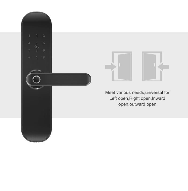 Cerradura inteligente WiFi Smartlife DL02W-R | Huella y código - Imagen 15