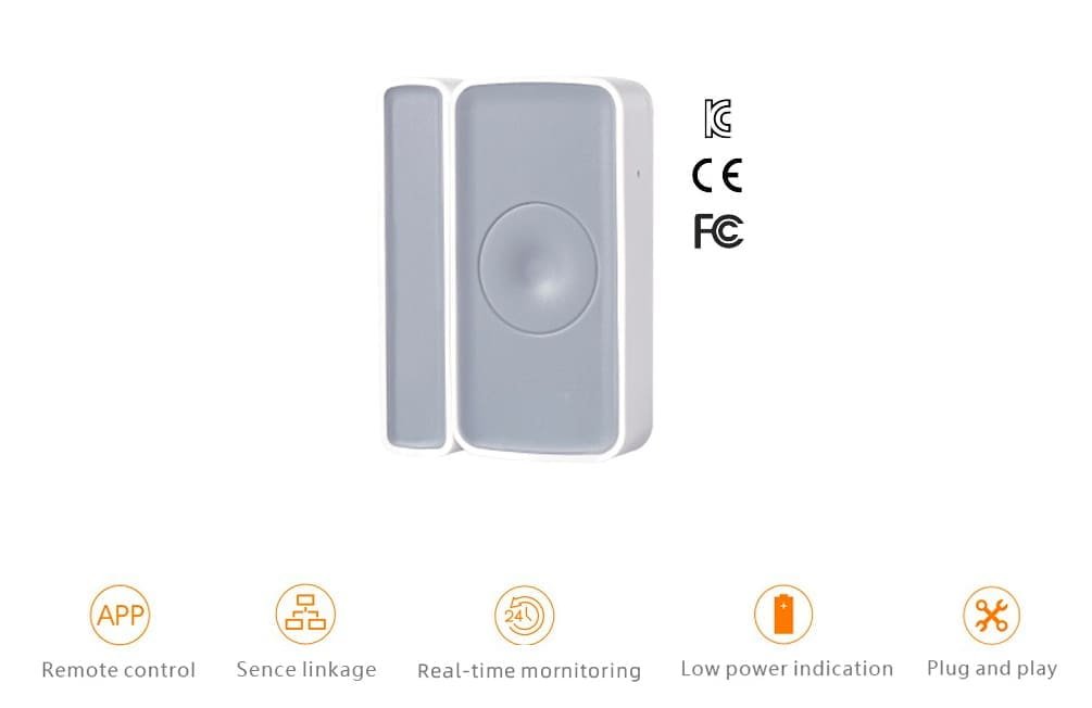 Sensor de puertas y ventanas Zigbee Smartlife HS1DS-TY - Imagen 6