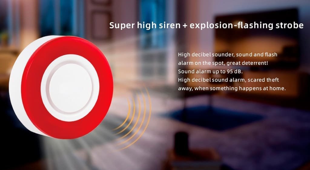 Sirena Zigbee Smartlife HS2WD | Alarma inteligente Tuya - Imagen 8