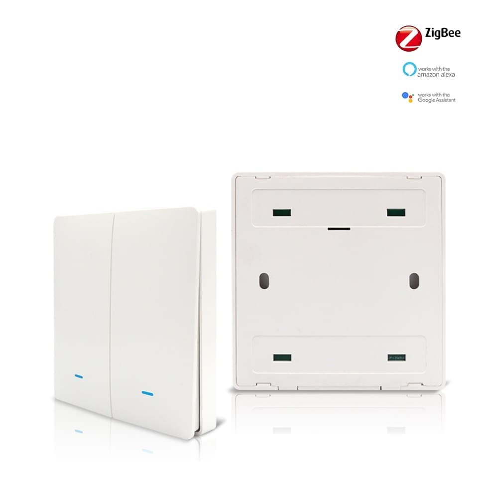 SmartLife PBS01ZBE - Interruptor inteligente zigbee 1 escena con batería - Imagen 2