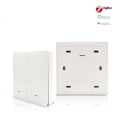 SmartLife PBS03ZBE - Interruptor inteligente de 3 escenas con batería| Zigbee - Imagen 2